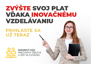 Inovačné vzdelávanie v Odborovom zväze školstva